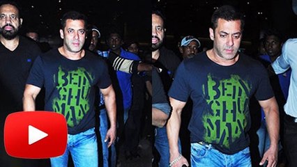 SEXY Salman Khan SPOTTED At Airport, Returns From TOIFA 2016