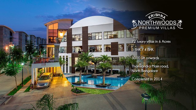 Villas and Apartments for sale in North and South Bangalore