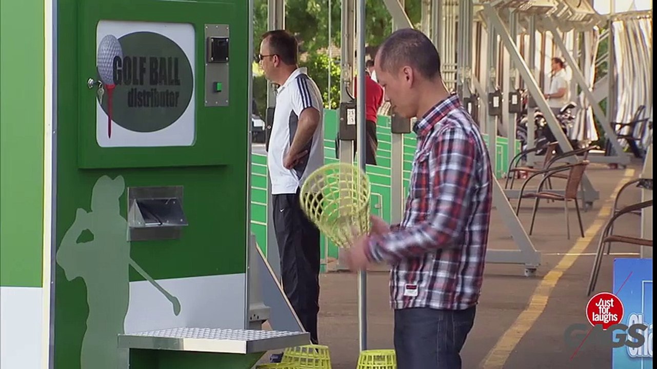 Annoying Golf Ball Machine Prank