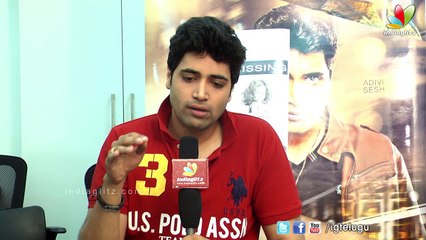 I freezed Anasuya in my mind:  Adivi Sesh