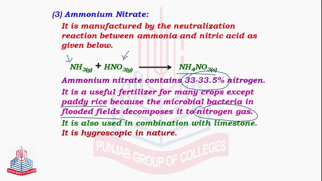Ammonium Nitrate , Phosphate Fertilizers & Potassium Fertilizers