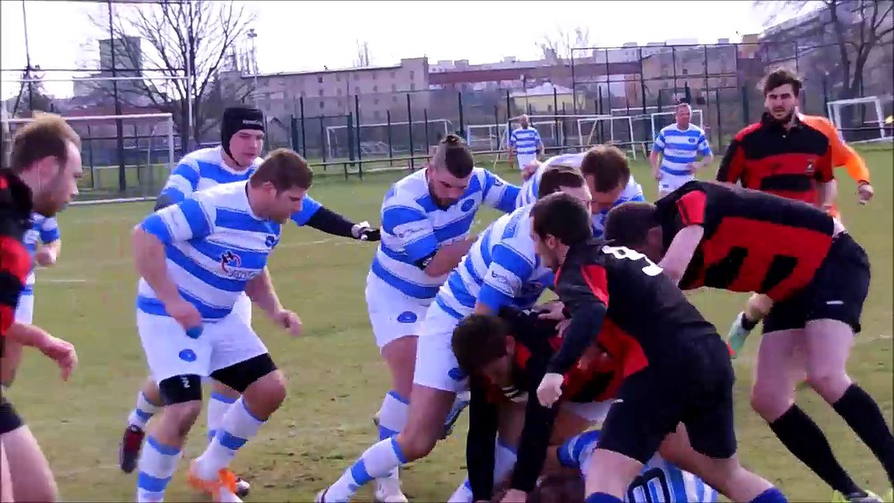 Rugby XV extra liga Trnava vs Slovan 19 March 2016 Full match