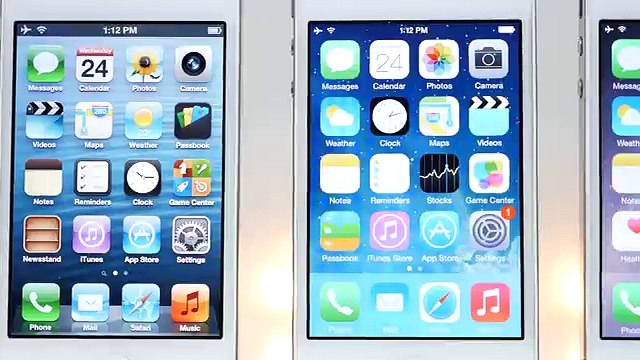 iOS 5 vs iOS 6 vs iOS 7 vs iOS 8 vs iOS 9 on iPhone 4S Speed Test