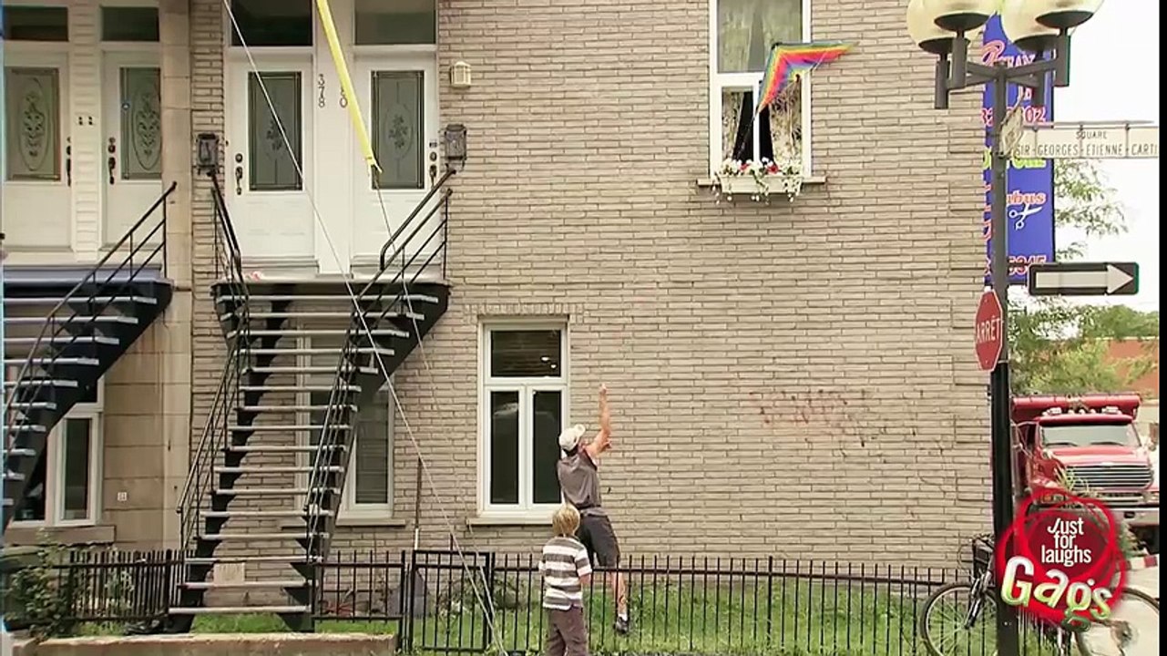Kite Broken Window Prank