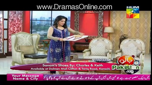 Jago Pakistan Jago With Sanam Jung - 21st March 2016 - Part 1 - Latest Trends Of Bridal Dresses And Jewellery