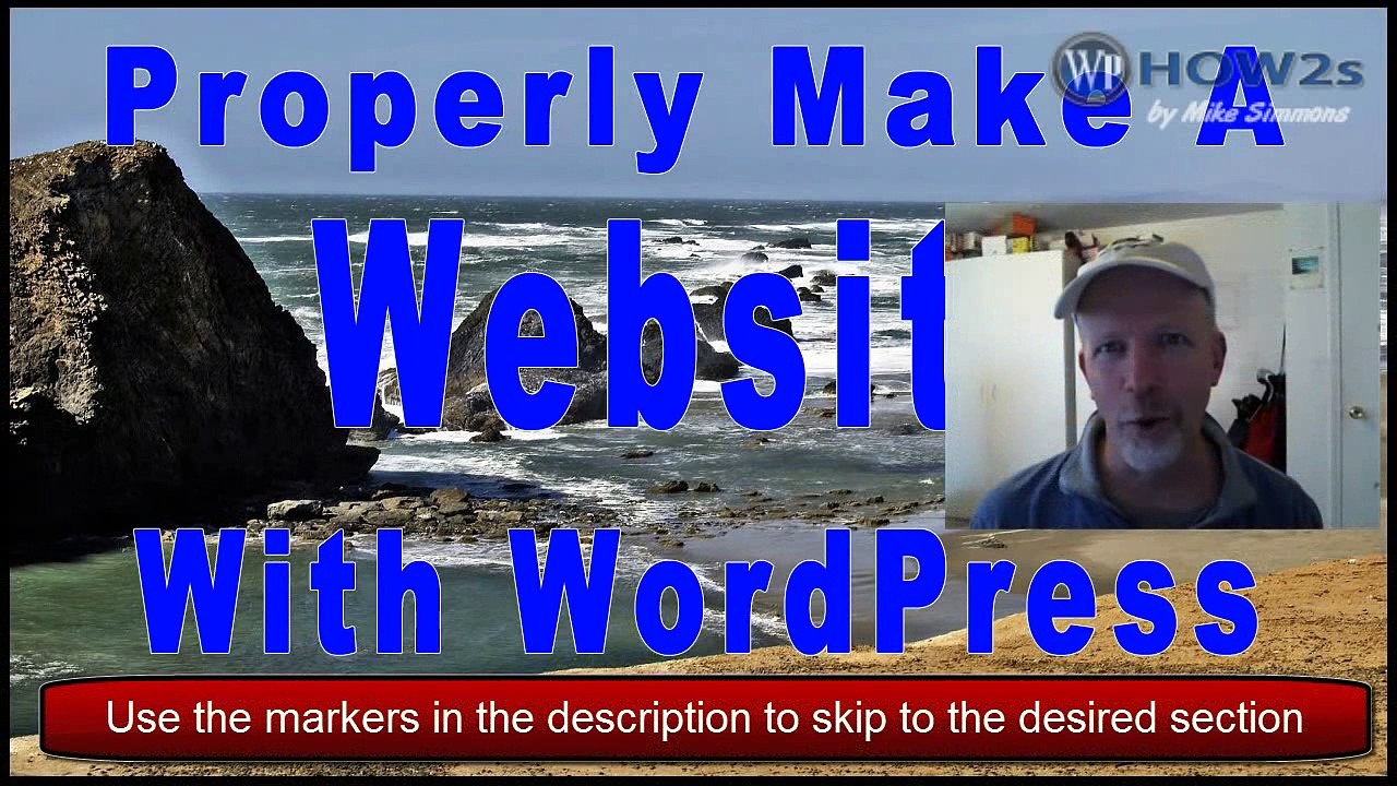 WordPress Tutorial for Beginners  Twenty Fourteen Theme  Properly Make a Website with WordPres... [HD, 720p]_clip1