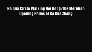 Read Ba Gua Circle Walking Nei Gong: The Meridian Opening Palms of Ba Gua Zhang Ebook Free