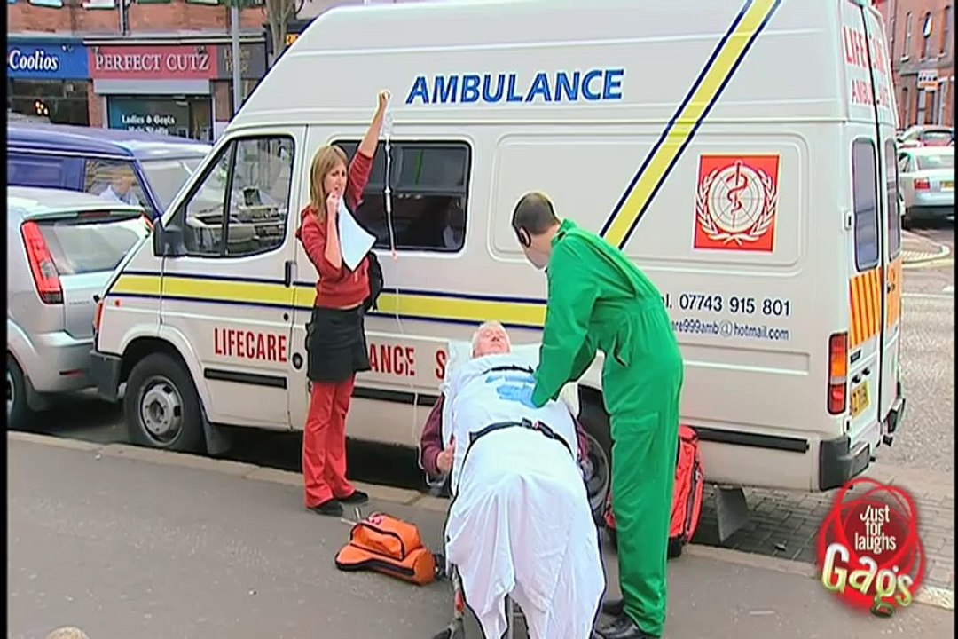 Violent Paramedic Prank