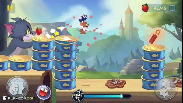 Tom and Jerry Run! - Little Baby Jerry Max Level Run! Tom And Jerry Cartoons