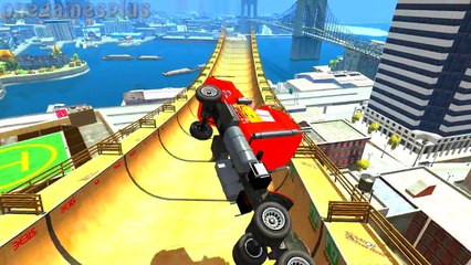 Marvel Thor & Loky Disney cars Lightning McQueen & Mack Truck Childrens Songs