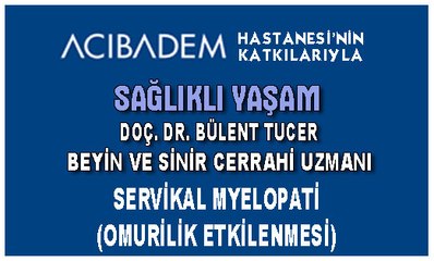 20 MART 2016 SAĞLIKLI YAŞAM DOÇ. DR. BÜLENT TUCER