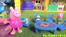 ペッパピッグ おもちゃアニメ ドラえもんとかくれんぼ❤ドラえもん Toy Kids トイキッズ animation Peppa Pig