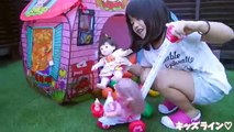 ぽぽちゃん & メルちゃん とわたしのおおきなおうち 家 おもちゃ Baby Doll Popochan Mellchan House Toy