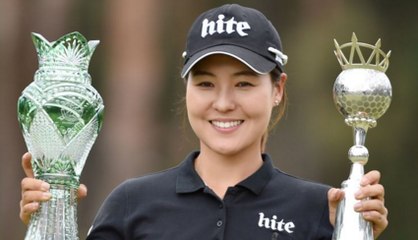 チョンインジ（田 仁智）動画　韓国の若干20歳の大学生美人女子ゴルファー　日本ツアー初参加で優勝☆（In Gee Chun Female professional golfer）