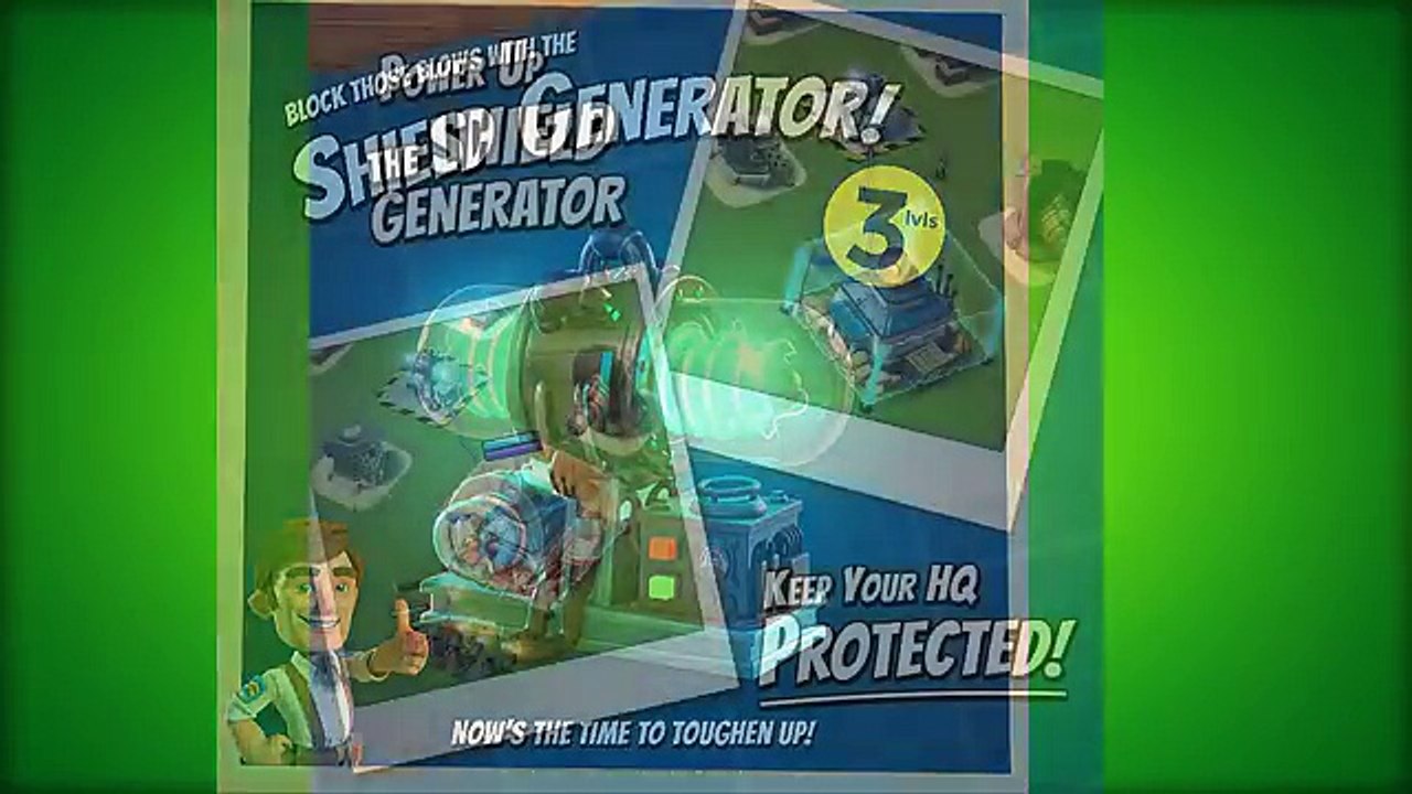 MONSTER HEALTH - Shield Generator  Boom Beach Update Sneak Peek #2 (Shield Generator Gameplay)