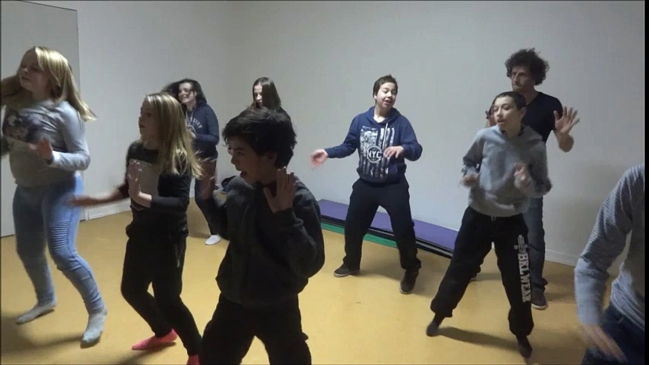 répétitions de danse