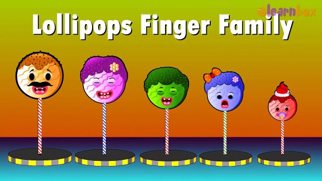 Lollipop Cartoons Animation Singing Finger Family Nursery Rhymes for Preschool Childrens