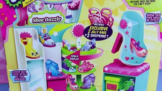 NEW Shopkins Season 3 Playset SHOE DAZZLE Limited Edition Bags Exclusive Jelly Shopkins To
