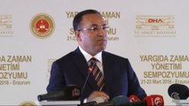 Erzurum- Adalet Bakanı Bekir Bozdağ Erzurum'da Konuştu -2