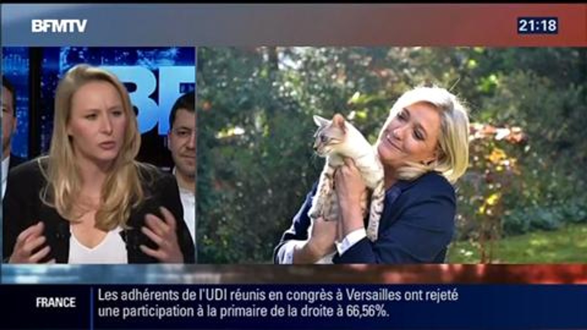 Marine Le Pen Et Ses Chats Video Dailymotion