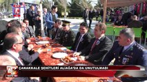 Çanakkale Şehitleri Aliağa’da Da Unutulmadı