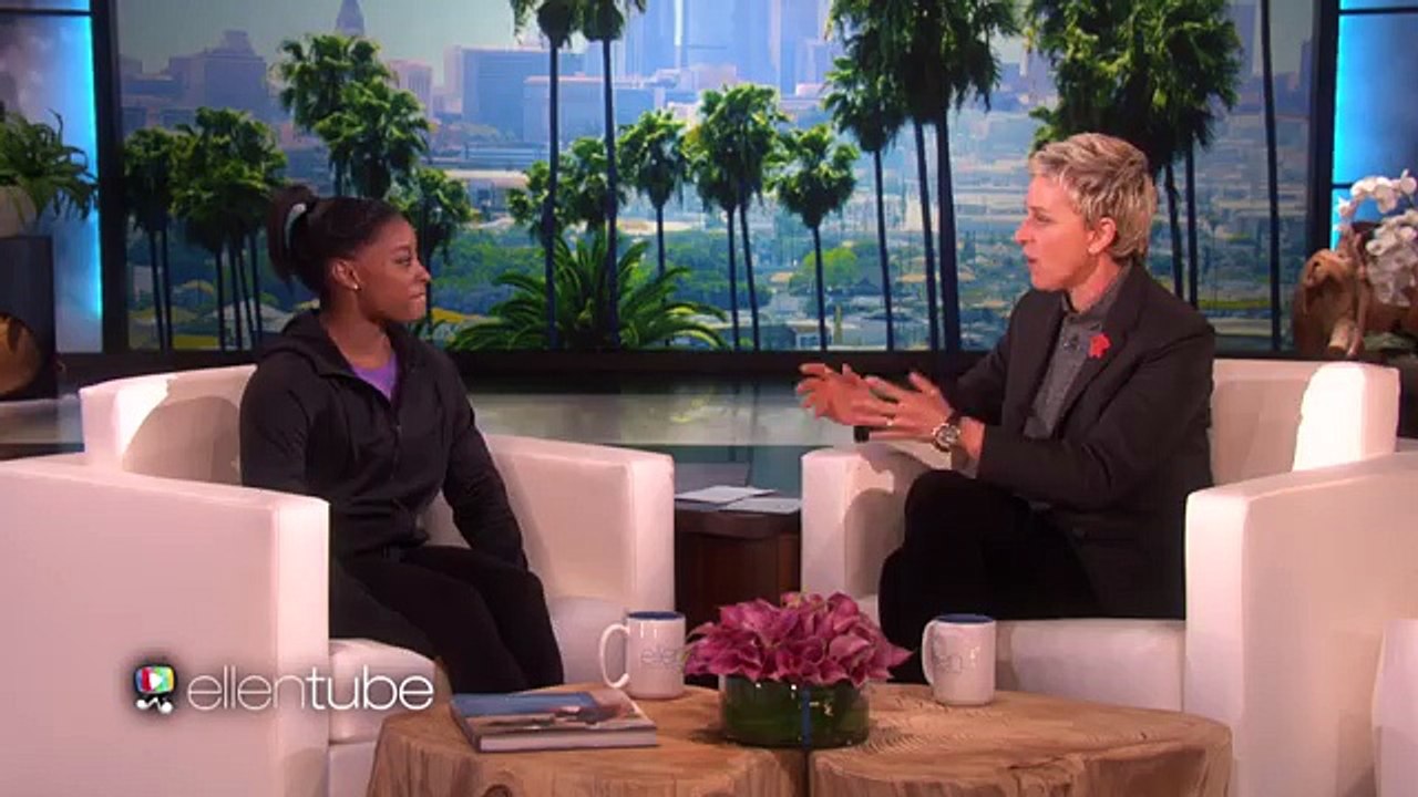 World Champion Gymnast Goes for the Gold ~ ellen show