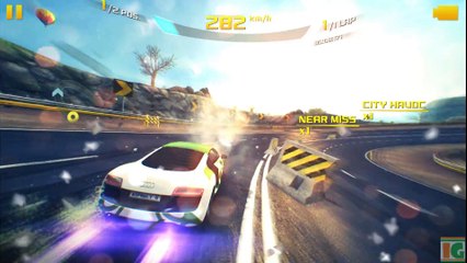 Asphalt 8 Airborne AudiR8 e-tron vs Tesla Model-S ICELANDseason 1-5