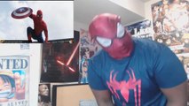 Marvels Captain America: Civil War Trailer #2 Reaction | Spiderman Is Here!!!