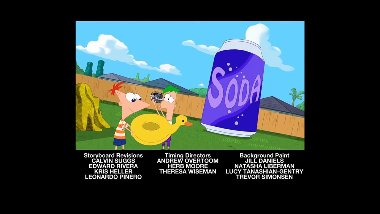 Phineas and Ferb - Backyard Hodge Podge End Credits
