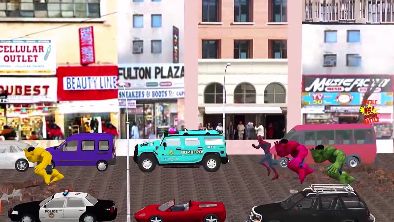 Ironman Vs Superman Vs Spiderman And Hulk Vs Yellow Hulk Cartoons Street Fights Epic Rap Battles