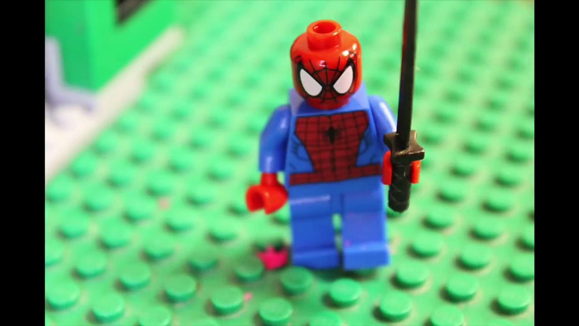 Lego Deadpool VS Spiderman (First Stop Motion On Youtube) Lego Superhero  Battle #1 – Видео Dailymotion