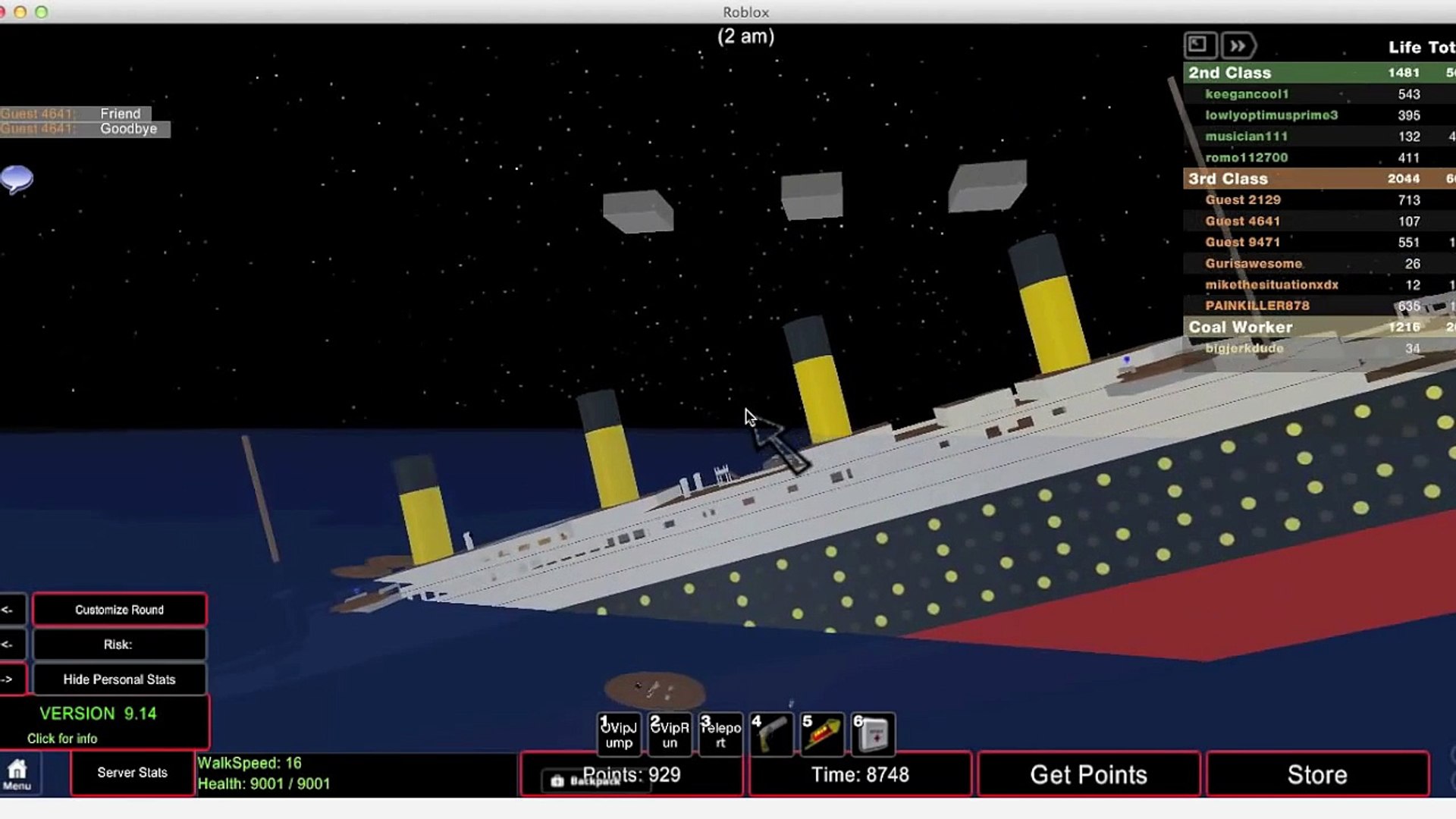 Titanic Sinking Backwards Roblox Video Dailymotion - roblox de titanic