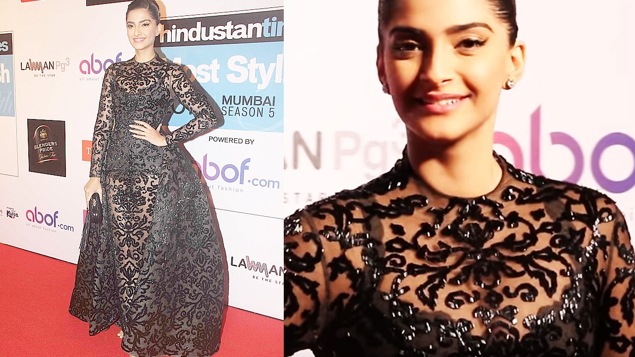 Sonam Kapoor at HT Most Stylish Awards 2016
