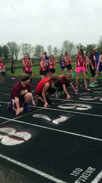 Elle se ramasse au départ du sprint dans les starting blocks... N'est pas Usain Bolt qui veut !