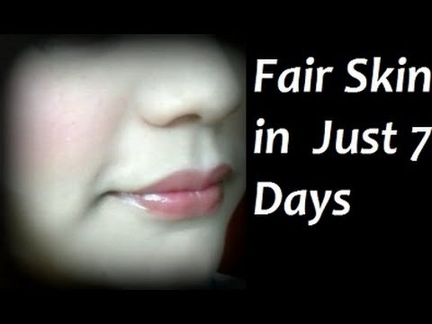 Beauty Tips - Get Fair Skin in 7 Days - Natural Remedies