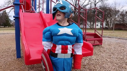 T-Rex / Godzilla vs Joker vs Venom vs Captain America - Real Life Superhero Movie