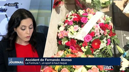Fernando Alonso indemne après un spectaculaire accrochage