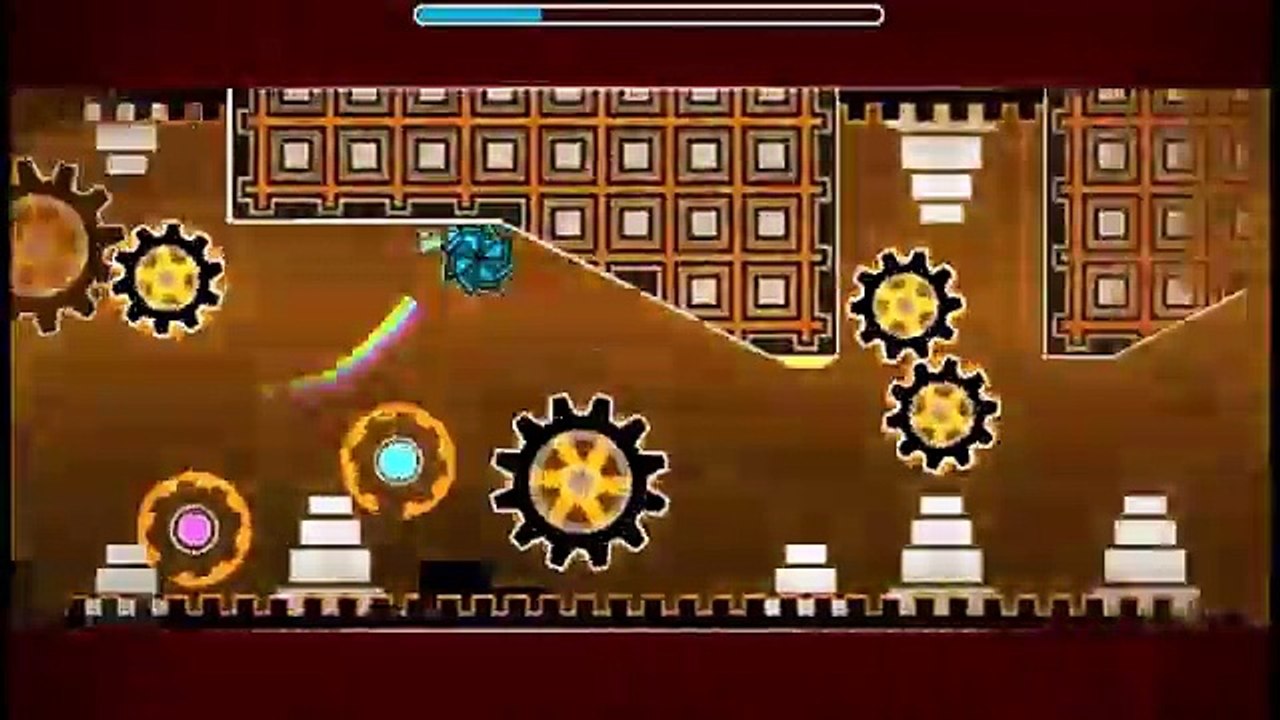 Geometry Dash If Nine Circles Was Level 1 100% De Demon a Easy