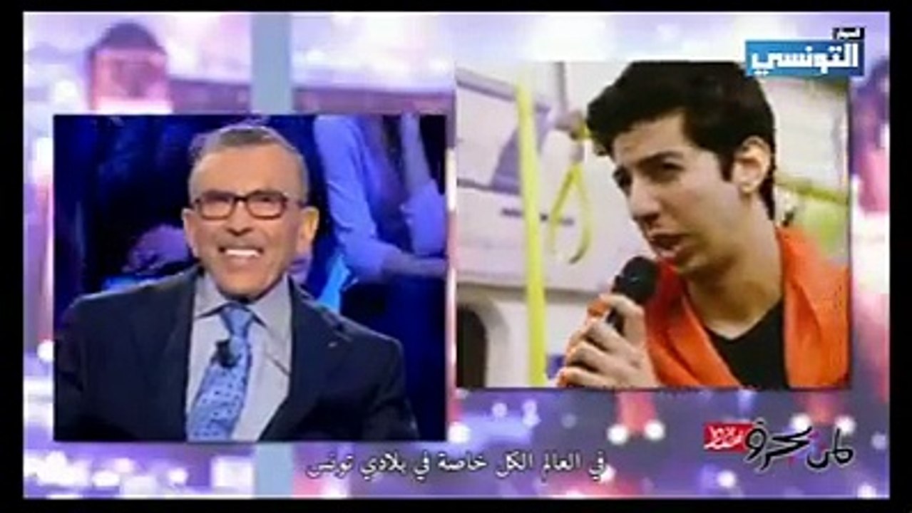 تونسي يحتفل بعيد الاستقلال في مترو لندن هبط لعباد الكل تشطح برافو تعليقكم