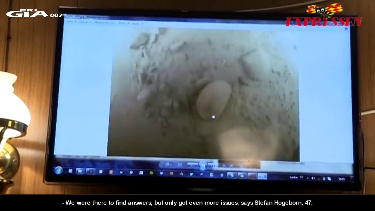 UFO New First pictures from the Baltic Sea Mystery, June 15, 2012