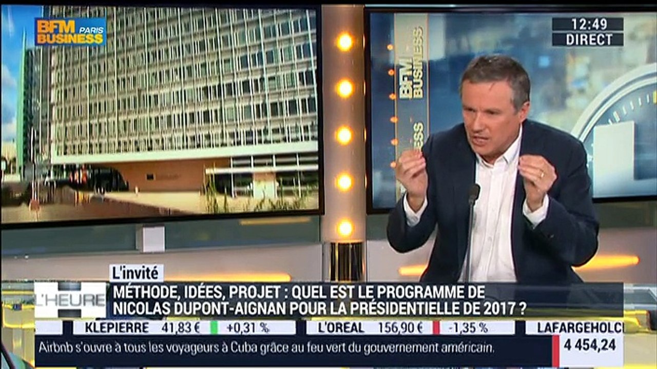 "«France, lève-toi et marche» est un livre différent des autres livres politique", Nicolas Dupont-Aignan - 21/03
