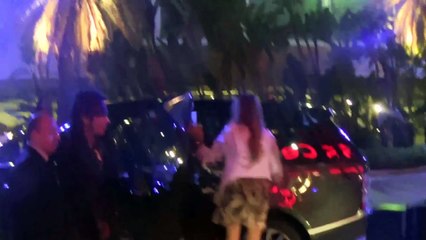 Nikki Sixx And Bombshell Wife Courtney Catch The Lakers Game