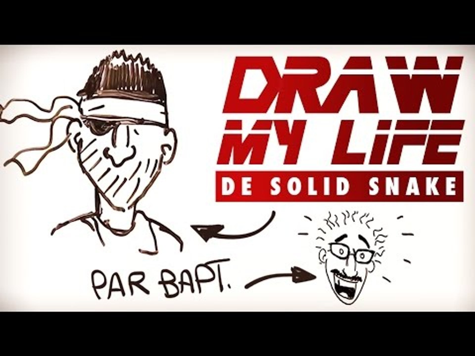 DRAW MY LIFE - Solid Snake par BAPT