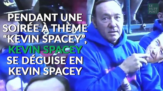 Dans une soirée à thème “Kevin Spacey , Kevin Spacey se déguise en Kevin Spacey