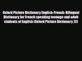 [PDF] Oxford Picture Dictionary English-French: Bilingual Dictionary for French speaking teenage