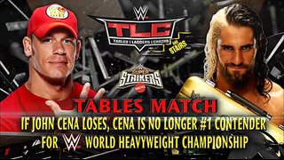 wwe tlc 2014 results cena vs seth rollins