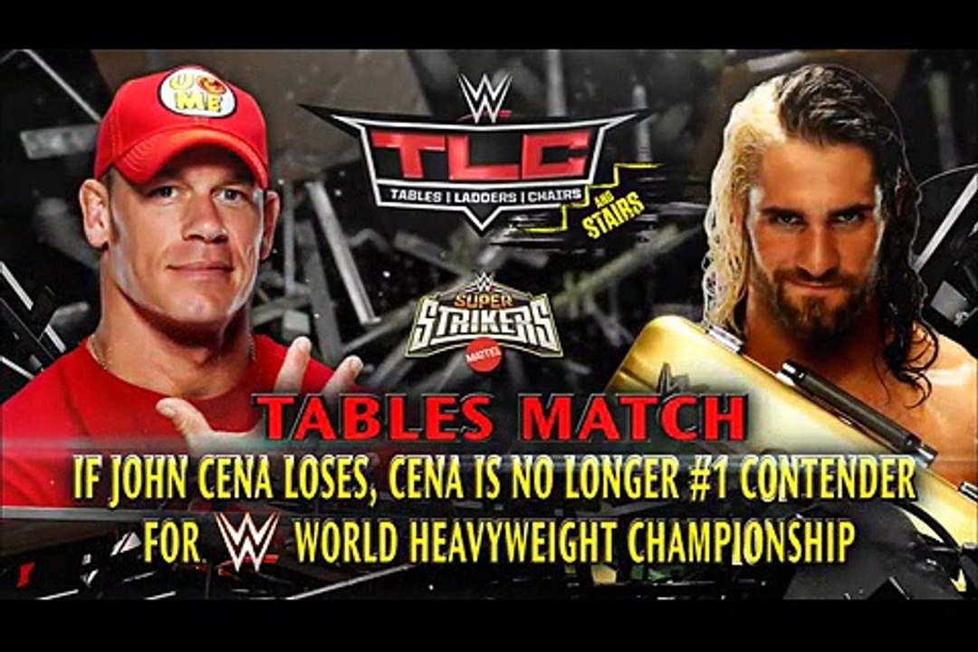 wwe tlc 2014 results cena vs seth rollins