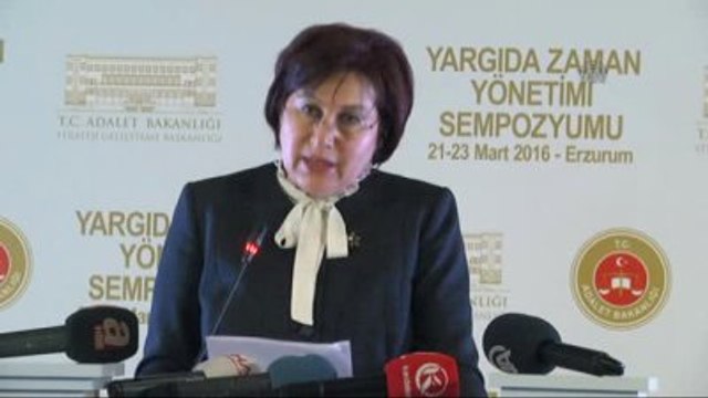 Yargıda Zaman Yönetimi Sempozyumu - Danıştay Başkanı Güngör