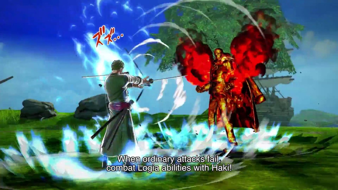 One Piece: Burning Blood - Trailer - La battaglia di Marineford