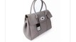 Mulberry Bayswater Light Grey Silver Toned Components Replica for Sale